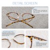 Cyxus Blue Light Filter Glasses Women Men Glasses Frame Round