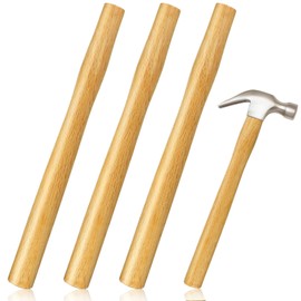 3 Pack Replacement Handles for Sledge Hammers, 12.7 Inch Small Sledge Hammer Handle Replacement Wooden Wood Tool for Round Head Octagonal