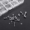 GOOMAND Bolt Set 400 Pcs M2 M2.5 M3 M4 M5