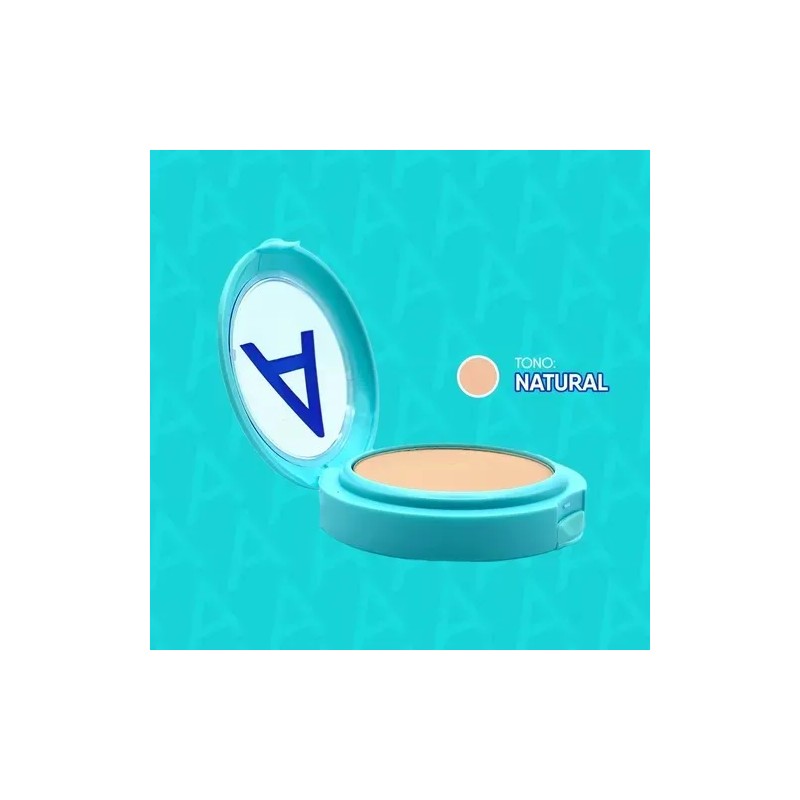 Maquillaje En Polvo Compacto Asepxia Para Piel Mixta De 10