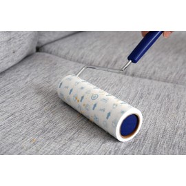 CLEANWRAP Lint Roller for Per Hair Extra Sticky (Large) 2 Refills Pack I Furniture Lint Rollers for Per Hair I Sticky Lint Rollers I Large Lint Rollers Made in Korea I Clothes Roller for Cleaning