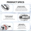 FOCMKEAS Stainless Steel Float Switch Water Level Sensor Side Mounted