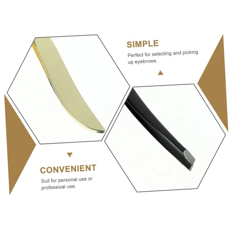 FOMIYES Stainless Steel Eyebrow Tweezers for Women Professional Grooming Tools