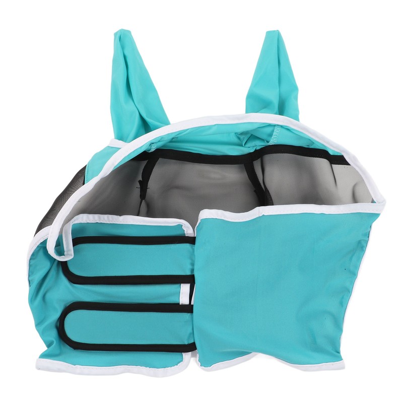 Mesh Horse Fly Mask Elastic UV Protection Detachable Breathable Horse