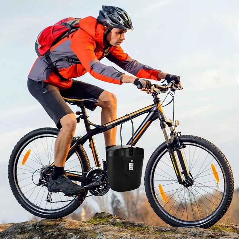 Portable Anti-Theft Lock Box, EUBSWA Beach Safe Security Lock Bag,