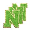 sourcing map Chenille Letters N Patches Large Size 80mm/3.15 Inch