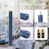SEHNSY Flameless Taper Candles with Remote, Real Wax Battery Operated