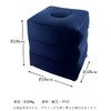 Foot Rest, Navy, Air, 3 Levels, Air Type, Ottoman, Cushion,