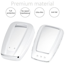 Lcyam for Toyota Key Fob Cover Remote Case Protector Compatible with 2022 2023 2024 Highlander Corolla Hatchback RAV4 XLE Prius Camry Hybrid XSE Avalon Remote Key