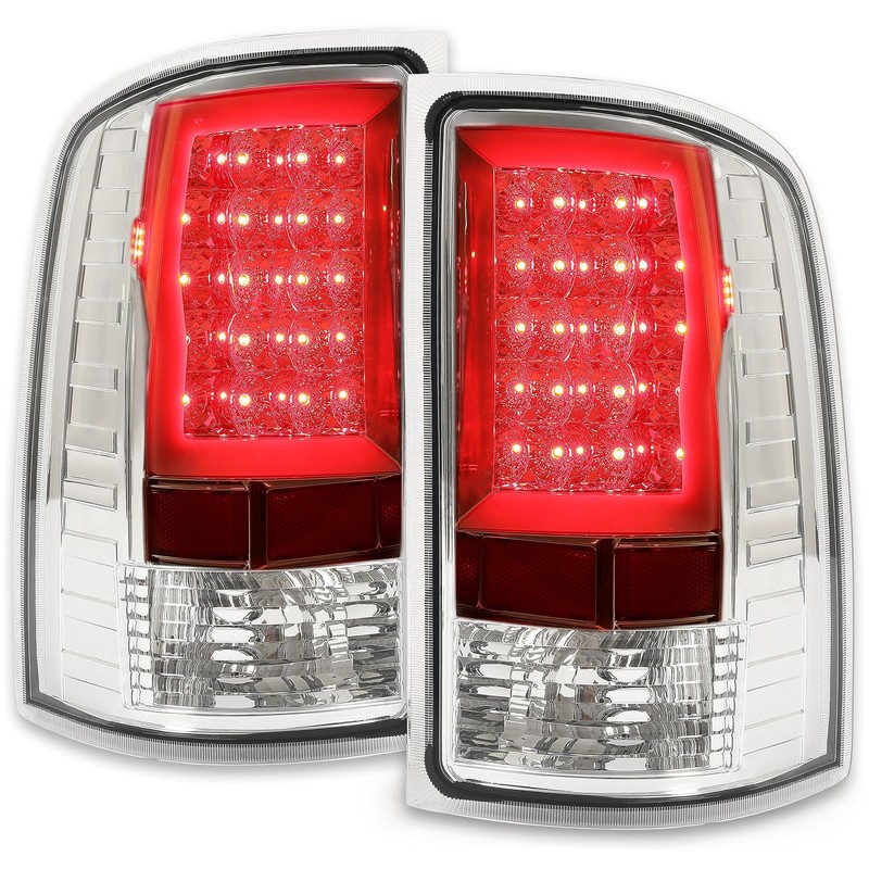 HECASA LED Pair Tail Lights Assembly Compatible with 2007-2014 GMC