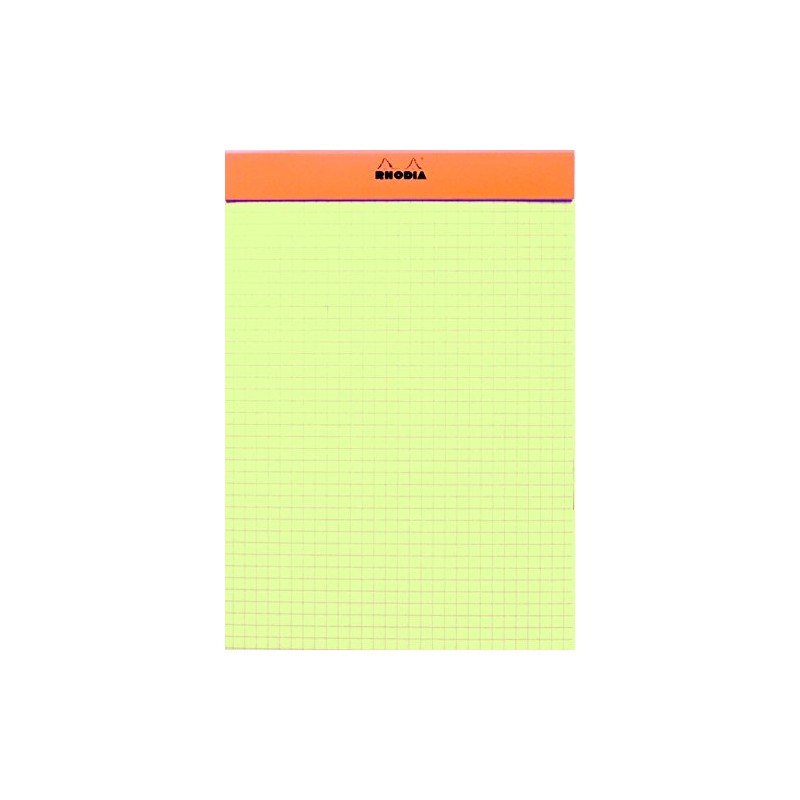 Rhodia 16260C Notepad (Yellow Legal Pad, DIN A5, 14.8 x