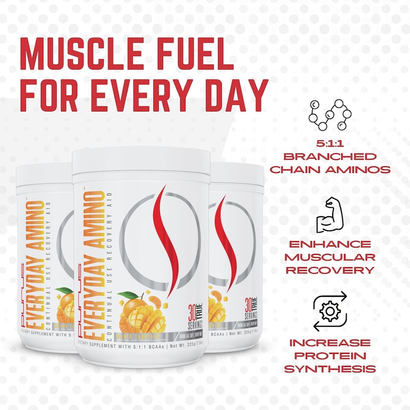 Purus Labs Everyday Amino BCAA Powder | Amino Acids for