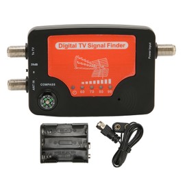 TV Satellite Finder Professional High Sensitivity Compass Design Satellite Signal Meter for TV