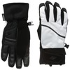 4F Women's Ski Gloves RED004 Jeans, White, M, White