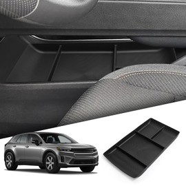 smabee Lower Center Console Organizer for 2024 2025 Honda Prologue EV/Acura ZDX Storage Box Insert Tray TPE Accessories Black