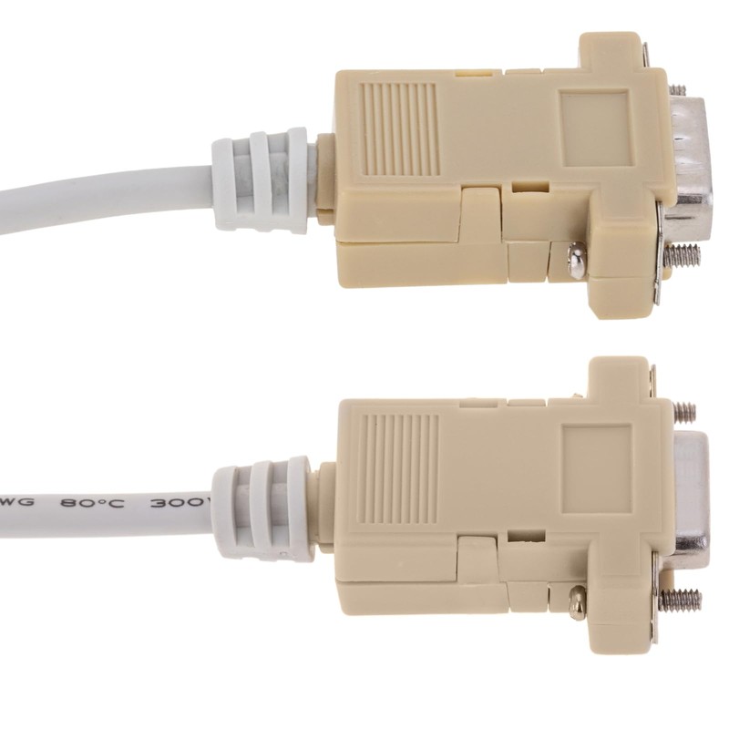 Cablematic - Cable Null-Modem Series 15m (DB9-M/H)
