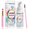 Vemofoper Lash Shampoo for Lash Extensions, Eyelash Extension Cleanser 60ml