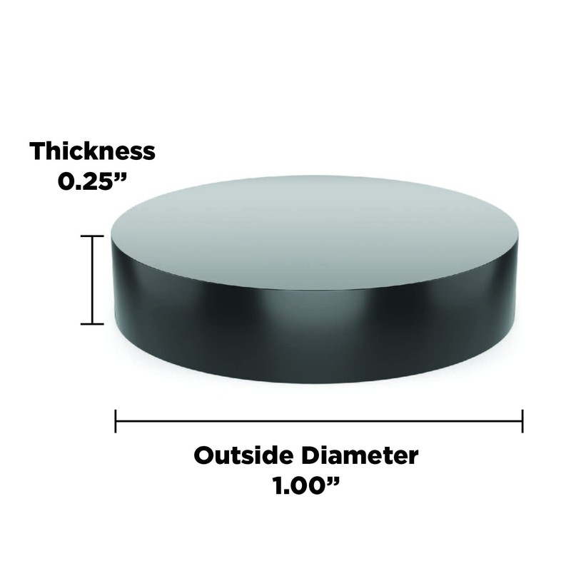 Isolate It: Sorbothane Vibration Isolation Circular Disc Pad 0.25" Thick