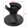 Angoily Elegant Mini Speaker Stand Black Audio Stand Wire Organizer