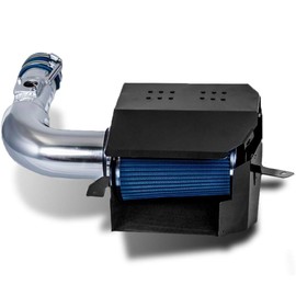 Click2go Heat Shield Cold Air Intake Kit with Reusable Blue Filter Compatible with 13-16 Scion FR-S / 13-17 Subaru BR-Z / 17 Toyota 86 2.0L L4