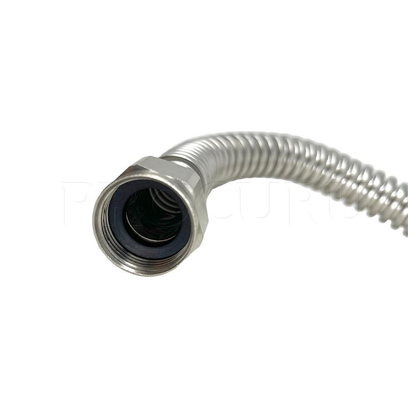 PROCURU 2-Pack 3/4" FIP x 36" (3Ft) Stainless Steel Water