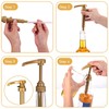 8PCS Coffee Syrup Pumps, Fits Most Syrup Bottles, Reusable Dispenser
