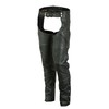 Daniel Smart Motorcycle Economy Leather Chaps All Season Unisex Biker