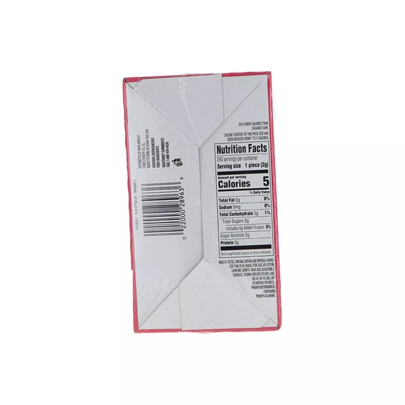 WRIGLEYS Extra Refreshers Fruit Mix Chewing Gum 6 Count -