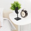 DIYEAH Espositore di orecchini a forma di orecchio nero organizer