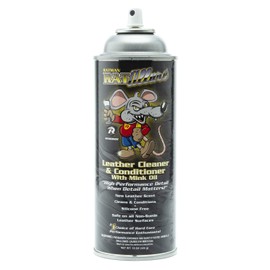 RATMAN Speed Allure Leather Cleaner and Conditioner, Cleans and Renews Interior Leather, 15 Oz Can, 2 Pack