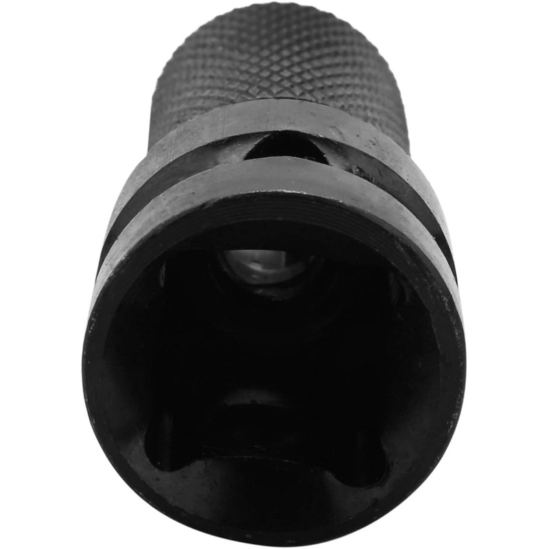 1/2 inch Square To 1/4 inch Black Hex Ratchet Socket