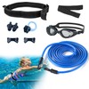 ROLMZJX Swim Training Belts,4M wimming Training Resistance Belt, Swim Tether