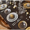 Vetro Felice 349122P Medium Plate Western Tableware Plate, Silver, 8.5