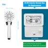 RV Shower Head with Hose and On Off Switch (Trickle),