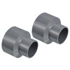 PATIKIL PVC Reduction Pipe Fitting 63 x 40 mm Straight