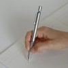 uni Shift Pipe Lock Drafting 0.5mm Pencil, Silver Body with