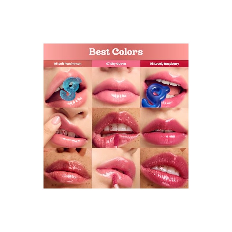 Labial Fruity Glass Tint 12 Buttercup Pink 3gr Rosa