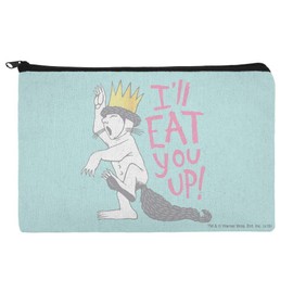 Where The Wild Things are Eat You Up Pencil Pen Organizer Zipper Pouch Case