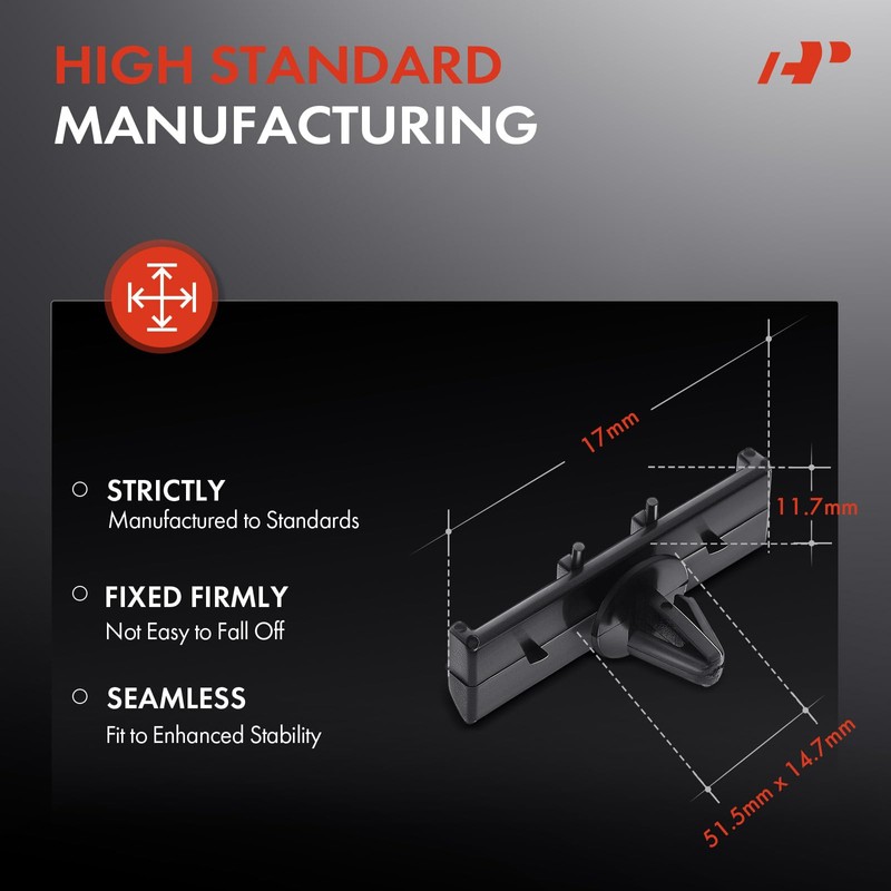 A-Premium 20PCS Nylon Rocker Panel Ground Effects Moulding Clips Retainer