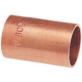 NIBCO Copper Coupling Without Stop C x C - Wrot, 601, 2 in. x 2 in.