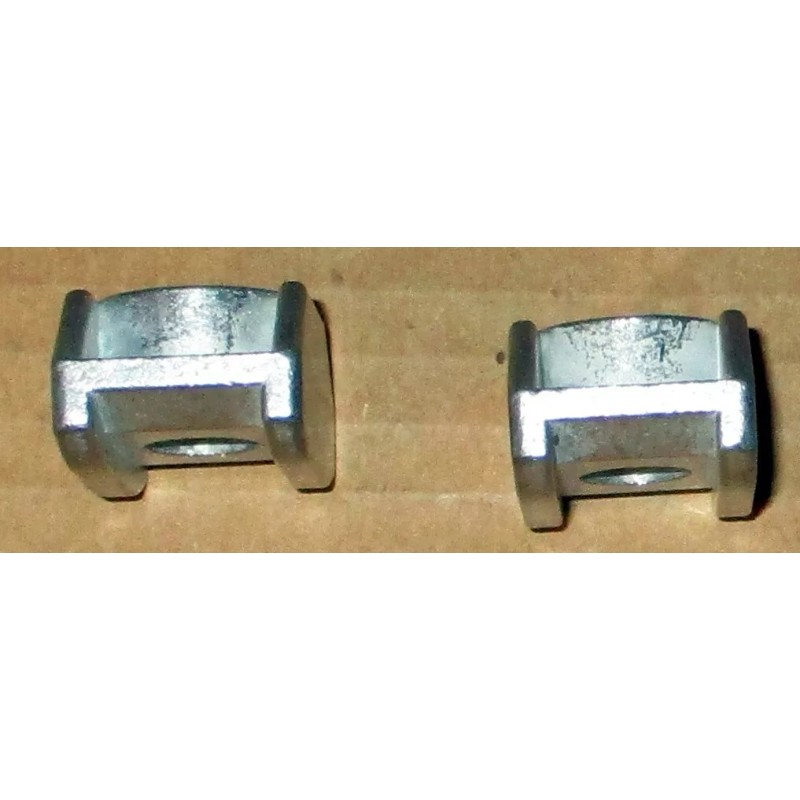 ACCURA PAIR (2) 14" BANDSAW TRUNNIONS, SHOES AND KNOBS FOR