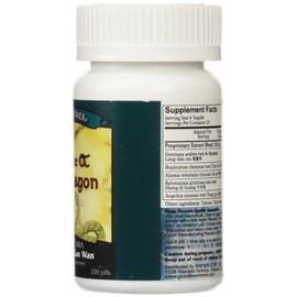 PLUM FLOWER CHINESE TEA The Snake & The Dragon Teapills, 200 CT