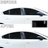 BOGAR TECH DESIGNS Side Window Chrome Delete Overlay Film Compatible