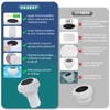 Pool Chlorine Tablet Floater with Solar Colorful Projection Lights, HAARAY
