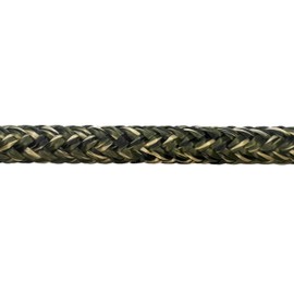 CBKnot USA Rope Premium Double Braid Polyester Cord 1/4" Average Tensile Strength 2,031 lbs. Marine, Industrial, Rigging, Winch, Equestrian, Boating & More (Camo, 1/4" x 200ft. Hank)