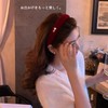 [Lapimou] カチューシャ 痛くないカチューシャ ヘアアクセ ヘアアクセサリー レディース ベロア パール 太め 人気