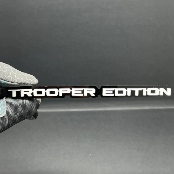 Emblem Badge 1PC TROOPER EDITION 3D Emblem Multicolor Custom Badge