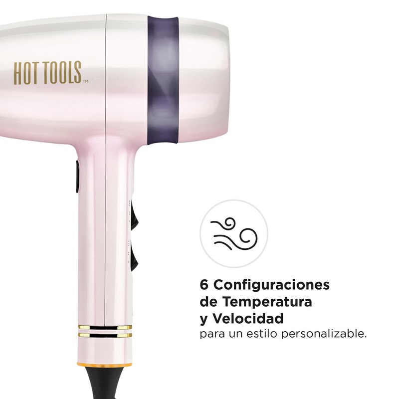 Hot Tools Secadora Sileciosa Quietair™ Colección Lavender