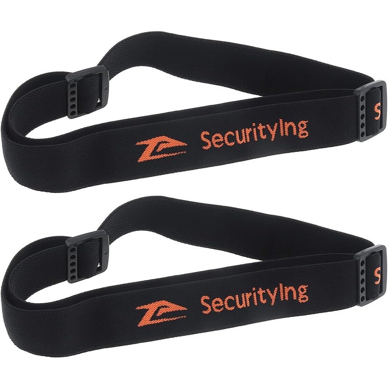 SecurityIng Elastic Headband Adjustable Headlight Strap Fit for 22mm -