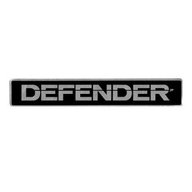 LAND ROVER DEFENDER 90 / 110 / 130 HOOD DECAL SILVER & BLACK GENUINE BTR1045